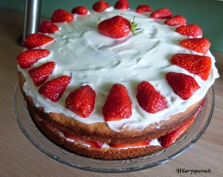 Fraisier à ma façon / My strawberry cake
