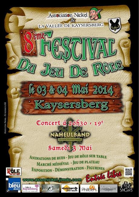Festival du Jeu de Rôle Kaysersberg 2014 kaysersberg2014 Festival du Jeu de Rôle Kaysersberg 2014