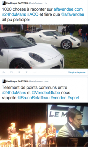 La #vendée aime l'automobile #sport #ACO #24hduMans alfa romeo,sa barteau,24 heures du mans,automobile club de l'ouest,vendée