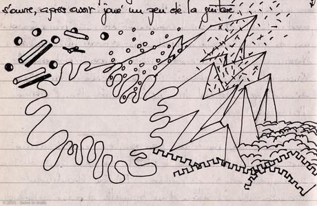 Abstraction, Pokhara, Nepal, Swiminindia J198 - lever du soleil sur l'Annapurna