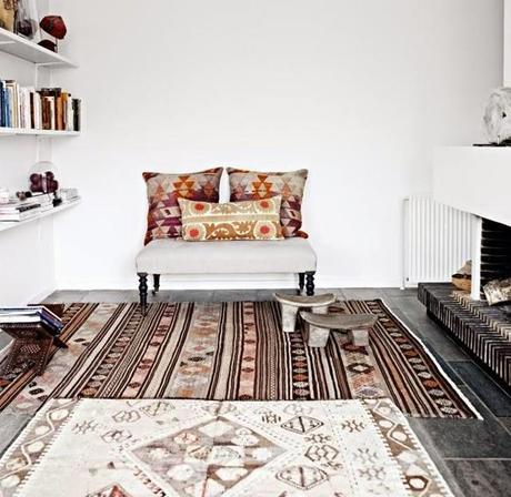 De la nécessité du coussin Kilim Coussin Kilim