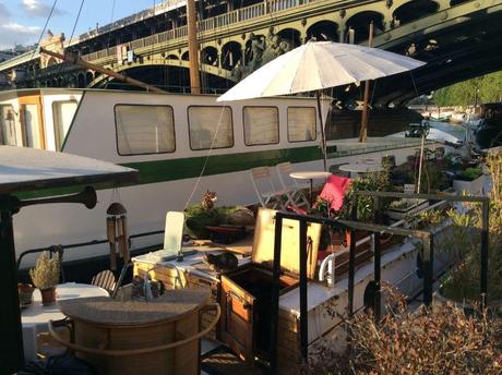 Je deviens City Reporter pour le #HPCityChallenge Paris - Quais de Seine - péniche Tour Eiffel