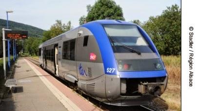 Alsace : Mise en service commercial du TER Régiolis le lundi 28 avril 2014 !