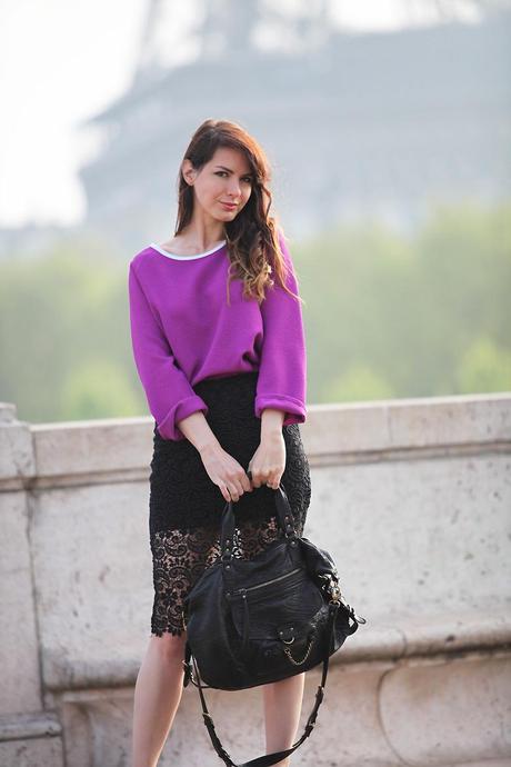 zara tour eiffel pimkie paris la redoute koshka mashka fashion blogger paris photo top koshka mashka I love Paris