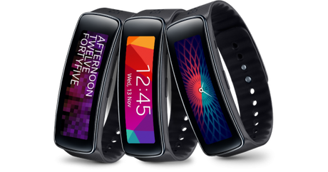 En tournée avec la montre Gear Fit de Samsung… original