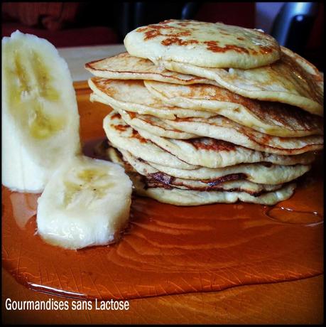 Pancakes Oeufs/Banane sans Lactose