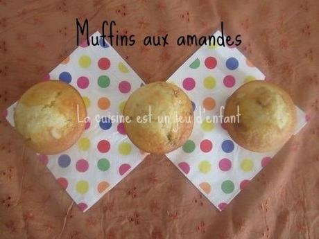 Muffins aux amandes Muffins aux amandes