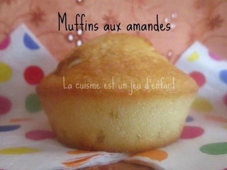 Muffins aux amandes Muffins aux amandes