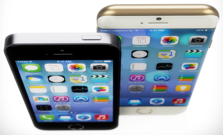 iPhone 6 : concept avec écran incurvé et bords arrondis iPhone 6 concept bords arrondis 2