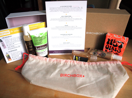 Birchbox mars et avril: Une vitaminée et une délicieuse! Birchbox mars et avril 2014