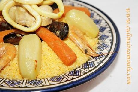 Couscous de maïs au poisson 