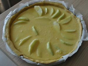 Tarte normande aux pommes♥ Tarte normande aux pommes♥