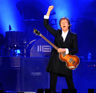 Paul McCartney chante en altitude Paul McCartney chante en altitude
