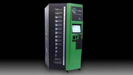 Autospense , Le premier distributeur de Cannabis distributeur