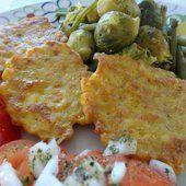 Mon plat est en une de Food Reporter... Beignet de maïs au poulet