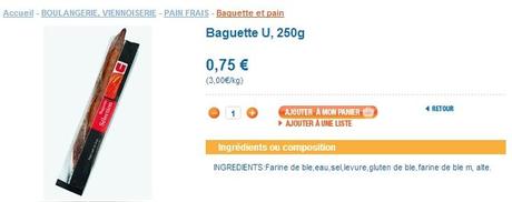 Baguettes maison contre baguettes industrielles baguette u2