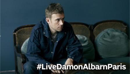 DAMON ALBARN 1024x580 Damon Albarn   Suivez son concert en direct !
