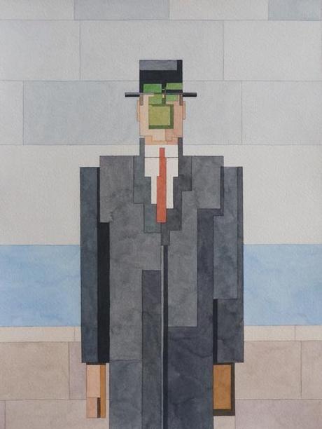 Les aquarelles 8BIT de Adam Lister Adam_Lister_The_Son_of_Man1