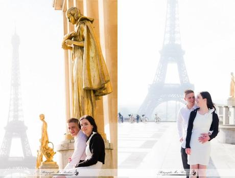 deux amoureux, paris, photographe trocadéro, portrait de couple, séance photo de couple à la Tour Eiffel, Trocadéro, une séance couple