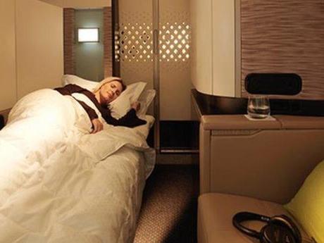 La compagnie aérienne Etihad Airways propose un véritable appartement à bord de ses Airbus 380 