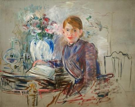 Berthe Morisot Jeune fille à la potiche