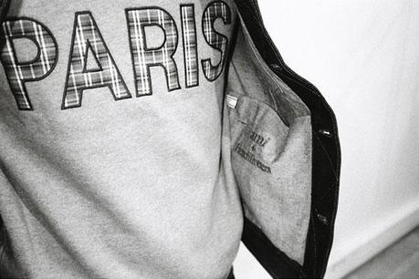 AMI revisite le sweat-shirt I LOVE PARIS