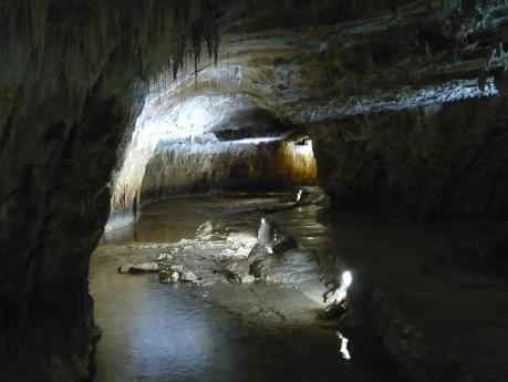 grotte de Choranche accès à la suite des galeries
