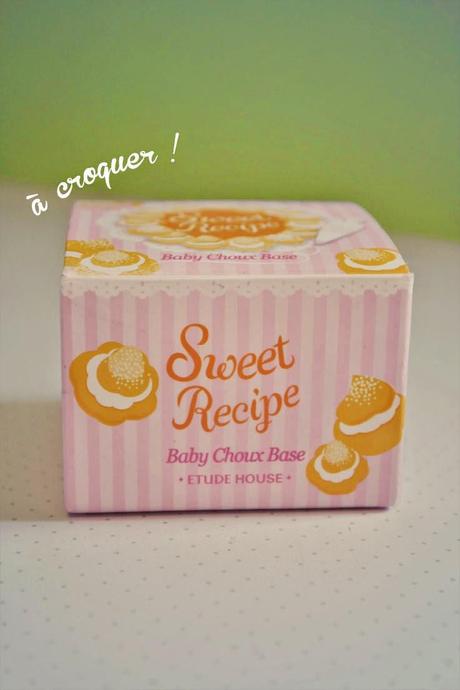 sweet recipe, baby choux etude house, korean make up sweet recipe, baby choux etude house, korean make up