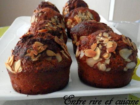 Muffins Praliné Amandes Muffins Praliné Amandes