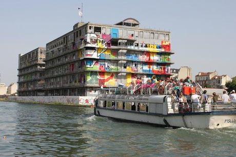Une balade en ville ou au vert sur les bords du canal de l’Ourcq Une balade en ville ou au vert sur les bords du canal de l’Ourcq
