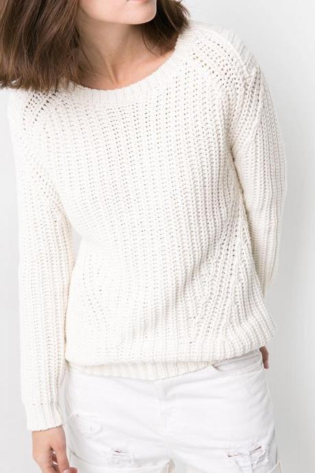 pull-over grosse maille