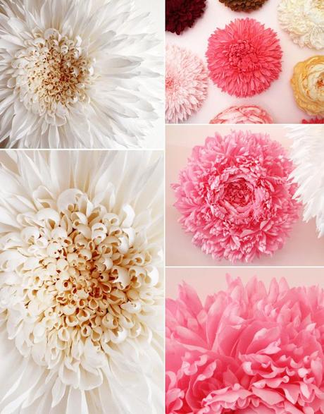 Plus vraies que nature Giant Paper Flowers by Tiffanie Turner diaporama