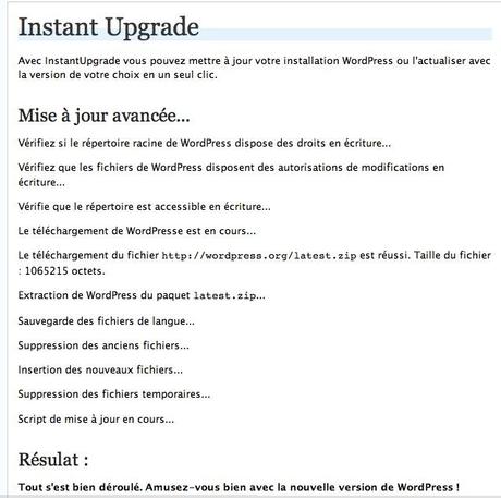 Mettre à jour WordPress automatiquement Mettre à jour WordPress automatiquement