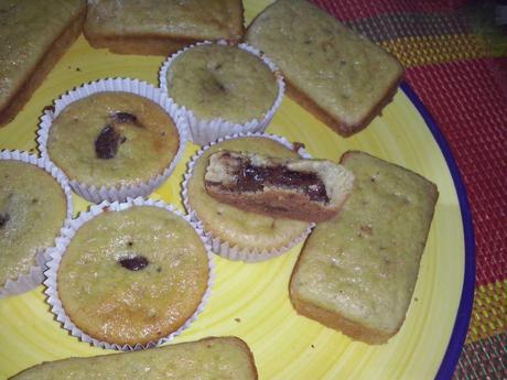 Mises à l'honneur - Merci à toutes... Cakes banane - chocolat