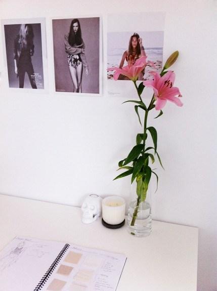 Bouquet de fleur pour la décoration bureau