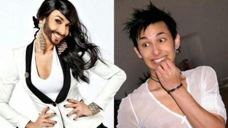Conchita Wurst une femme à barbe ou un homme ! gagner l'Autriche à l'Eurovision 2014