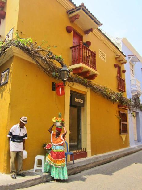 Rues de Cartagena de Indias - Colombie