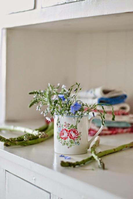 Cuisine polonaise Minty home via Nat et nature Semaine 19 sur les blogs déco