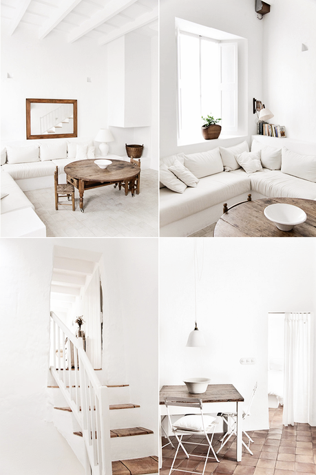 Maison blanche 79 Ideas via Nat et nature Semaine 19 sur les blogs déco