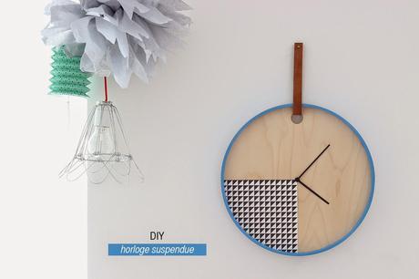 DIY Ikea PS horloge Heju via Nat et nature Semaine 19 sur les blogs déco