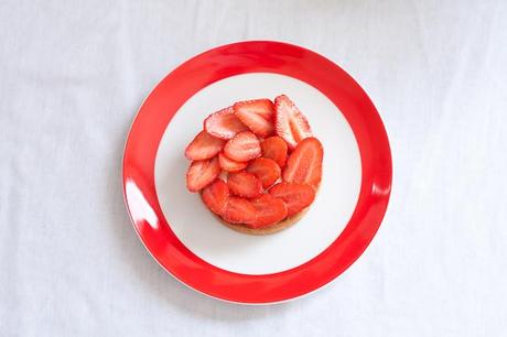 Tartelette aux fraises gariguette