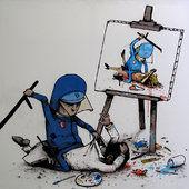 DRAN, HUMOUR NOIR SUR LES MURS | Graphisme / Street art