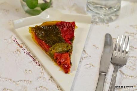 Tarte Tatin aux Poivrons. Tarte Tatin aux Poivrons.