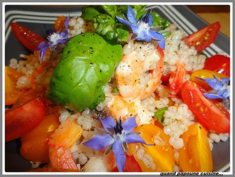SALADE D'ORGE AUX CREVETTES ET TOMATES CERISES salade d'orge aux crevettes et tomates cerises-1863