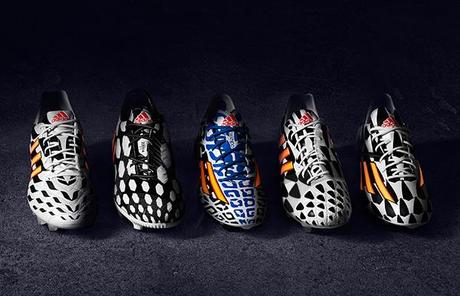 Adidas lance ses chaussures pour la coupe du monde: le battle pack Adidas lance ses chaussures pour la coupe du monde: le battle pack