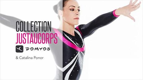 La gymnaste Catalina Ponor lance une collection de justaucorps avec Domyos