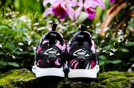 PUMA – Disc Tropicalia Womens Puma-Disc-Tropicalia-Black-Pink-Heel