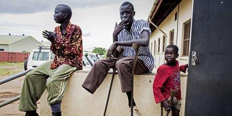 Photo prise par Camille Lepage à Juba, au Soudan du sud.