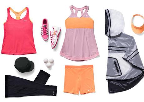 photo Nike Maria Sharapova Roland Garros 2014