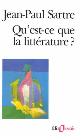 Qu'est-ce que la littérature? de Jean-Paul Sartre